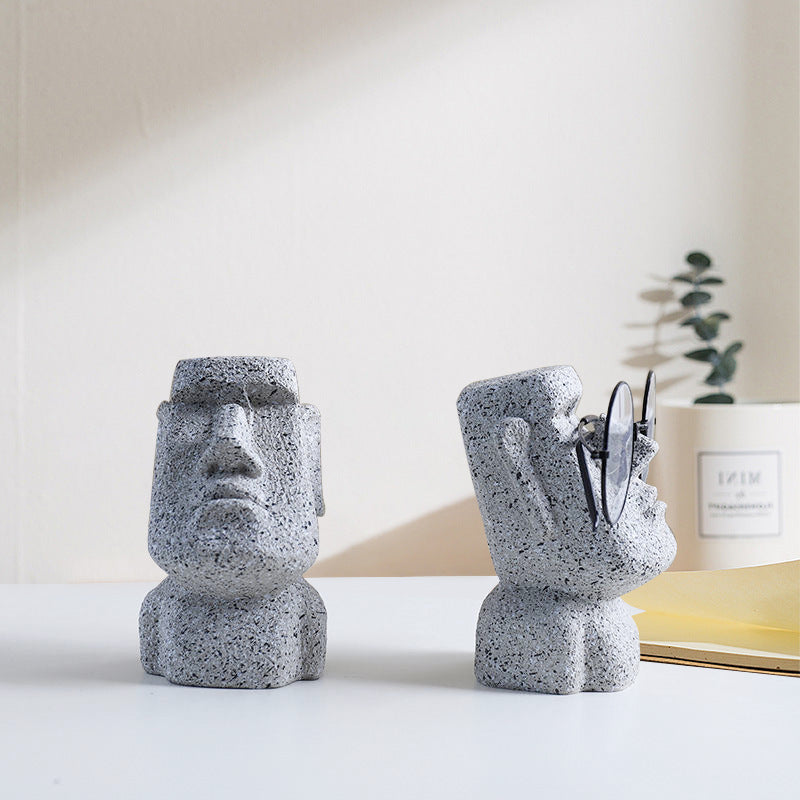 Moai glasses Holder