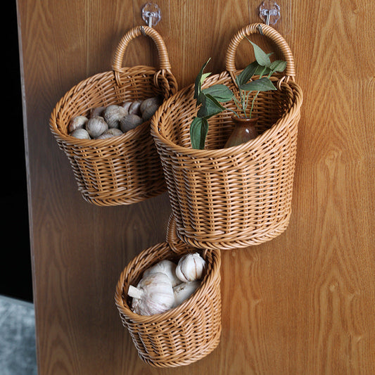 Woven Wall Storage Basket