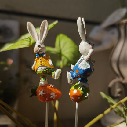 Cute Bunny Plant Ornament
