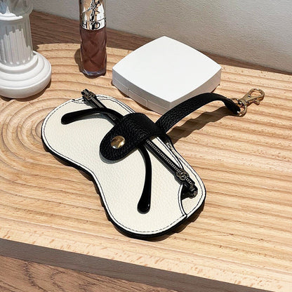 Portable Leather Sunglasses Holder