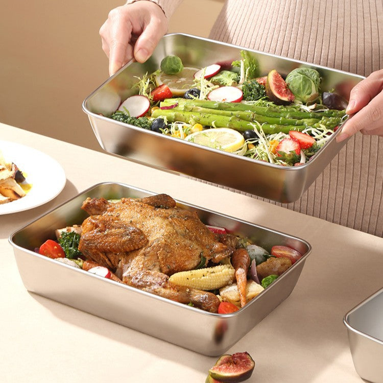 Stainless Steel Food Tray