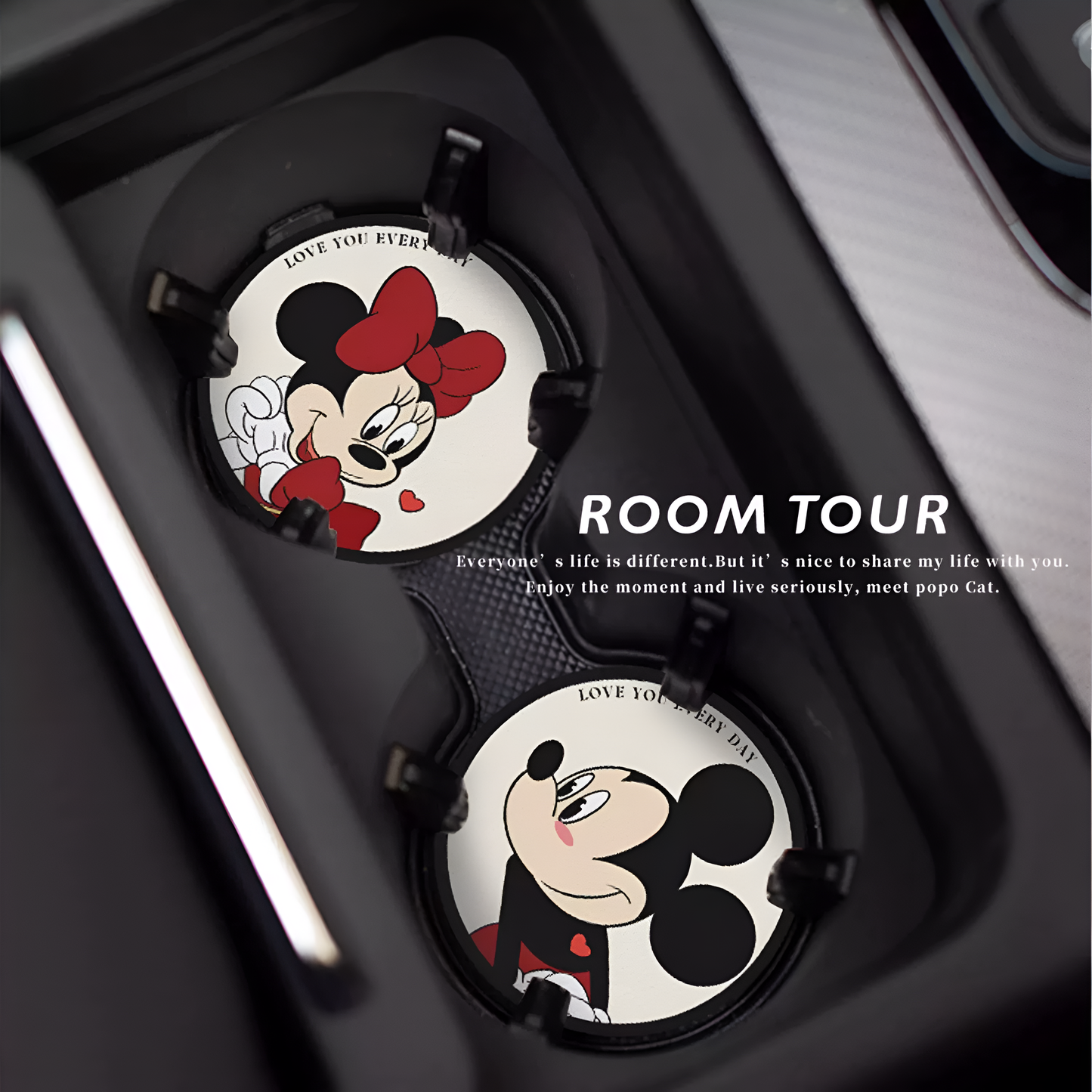 Mickey & Minnie Car Storage Mat