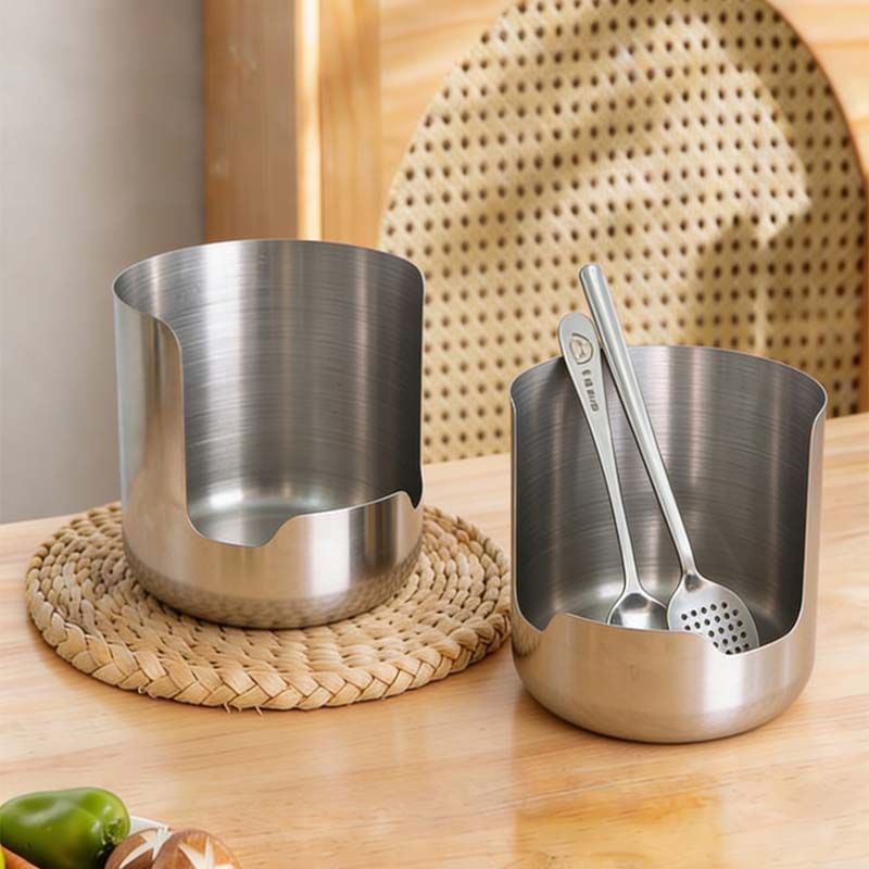Stainless Steel Kitchen Utensil Holder