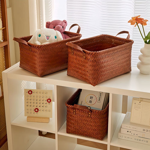 Rattan Woven Storage Basket