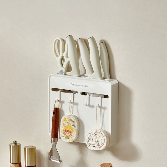 Wall-Mounted Knife Storage Holder