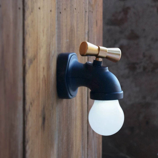 Tap-Style Wall Lamp