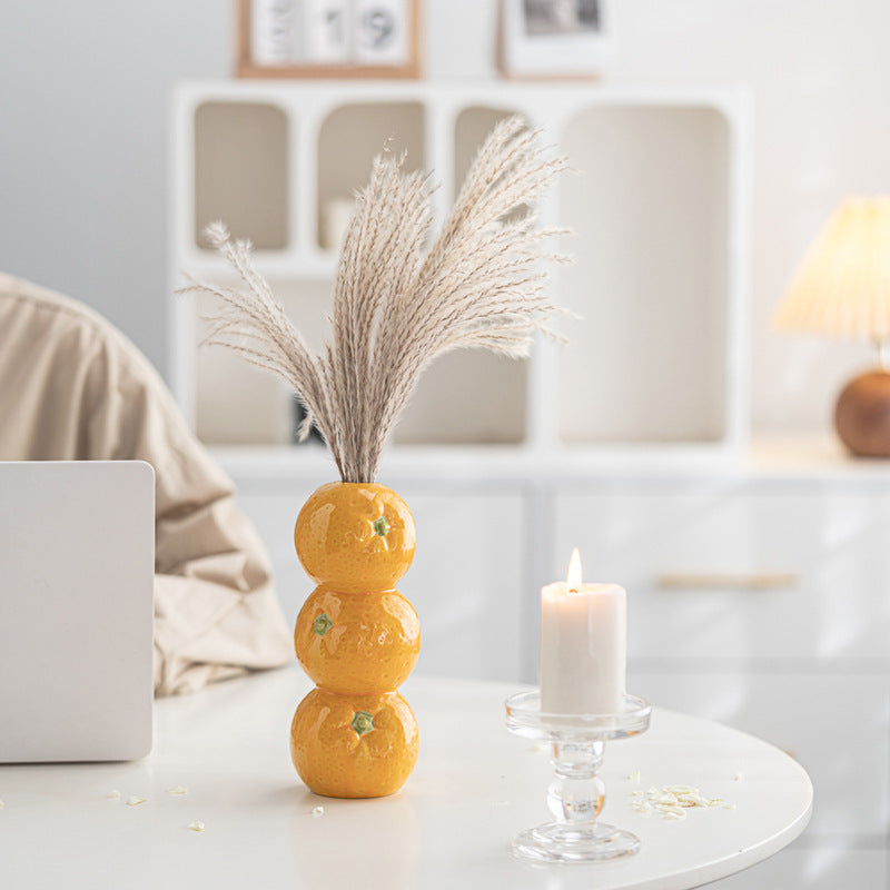 Creative Fruit Stack Vase
