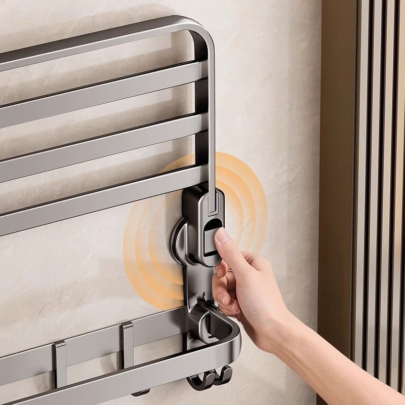 Wall-Mounted Bathroom Storage Rack