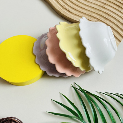 Floral Petal Bowls Set