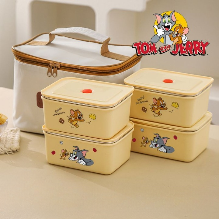 Playful Tom & Jerry Lunch Box