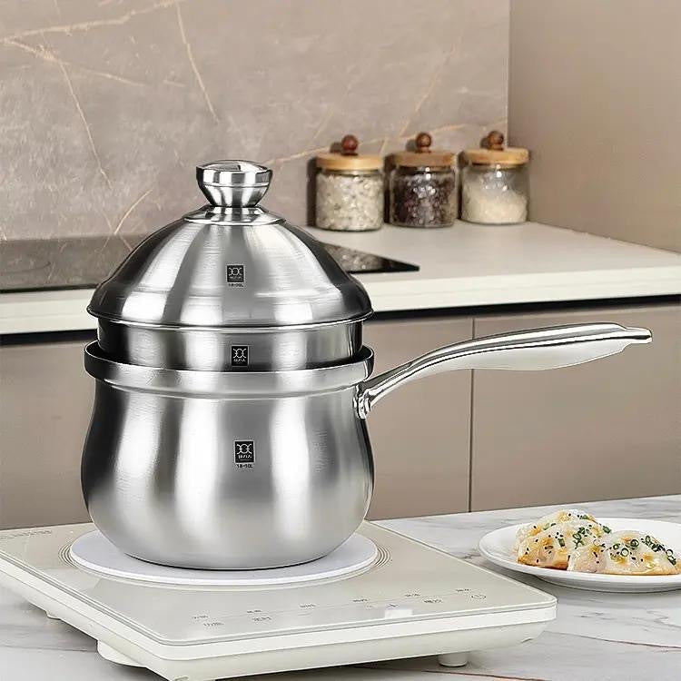 2 in 1 Stainless Steel Steamer