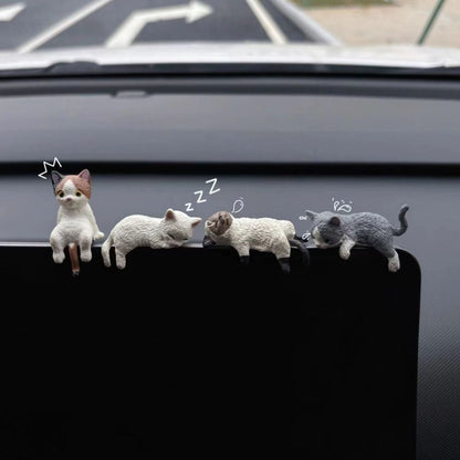 Cat Car Ornaments