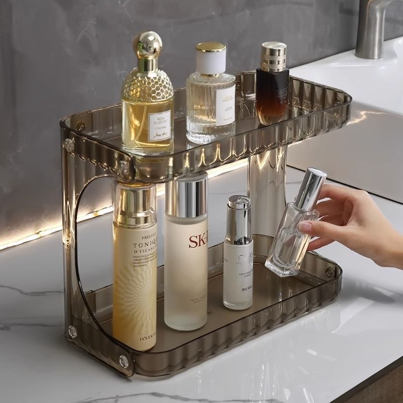 2-Tier Corner Shelf Organizer