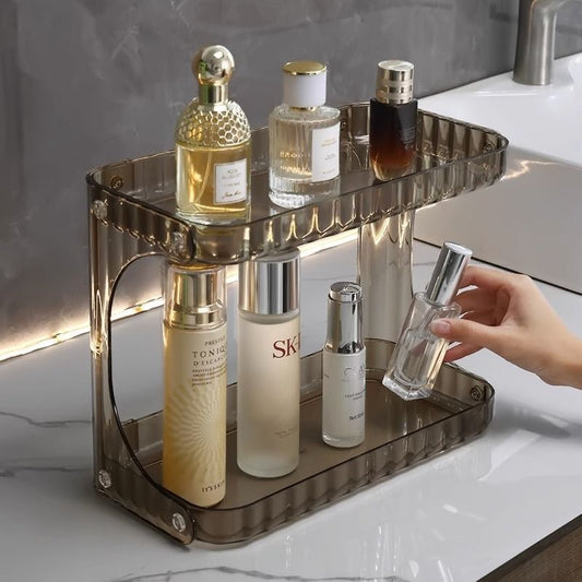 2-Tier Corner Shelf Organizer