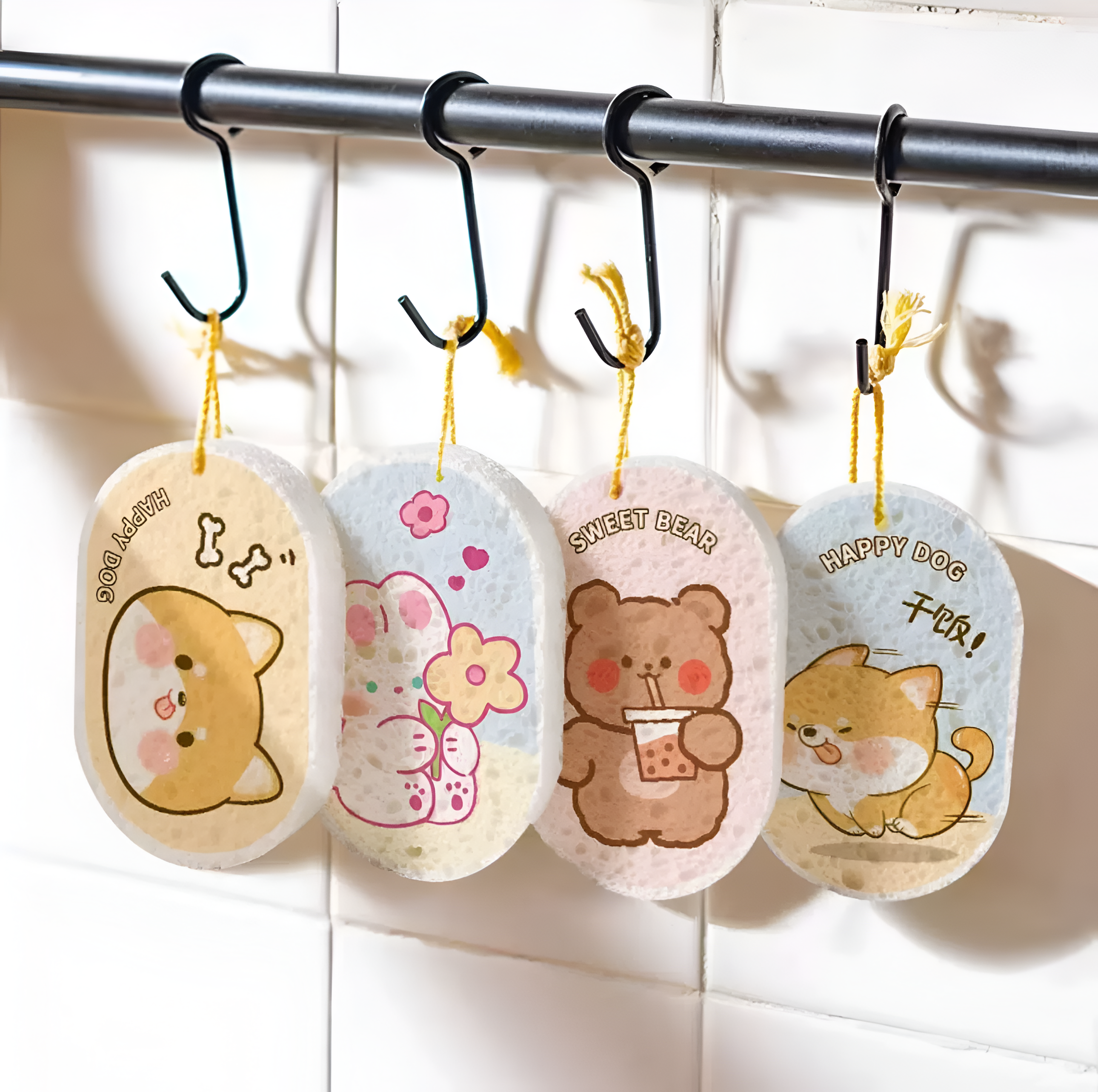 Cartoon Dishwashing Sponge