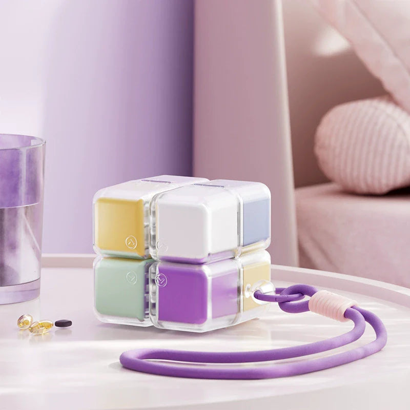 Rubik's Cube Medicine Box