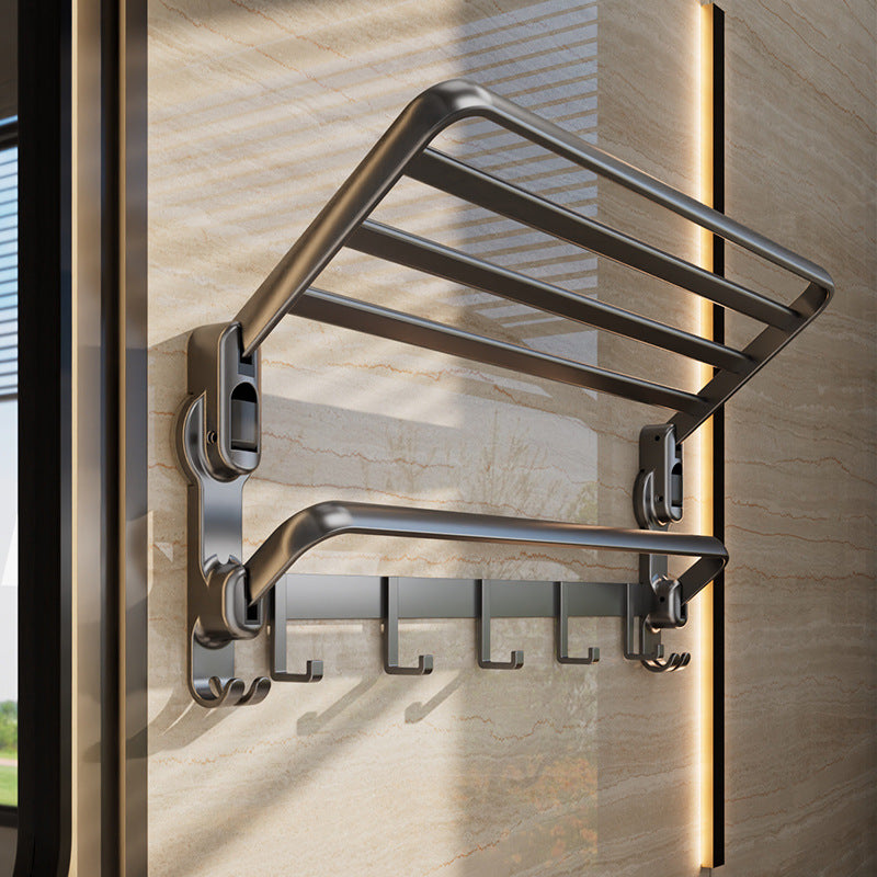 Wall-Mounted Bathroom Storage Rack