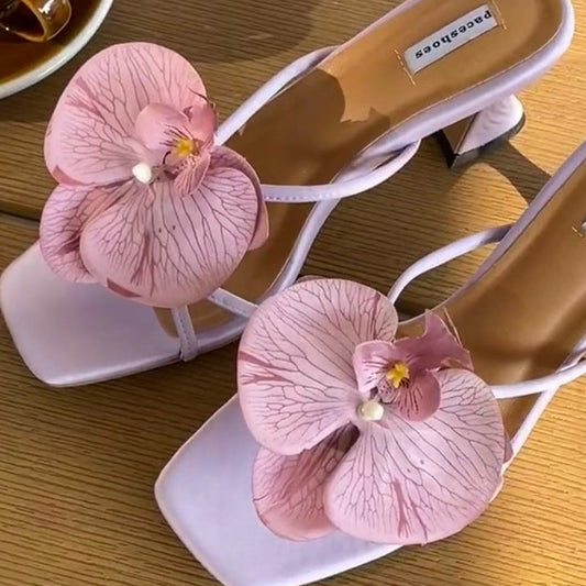 Flower Shape Shoe Clips