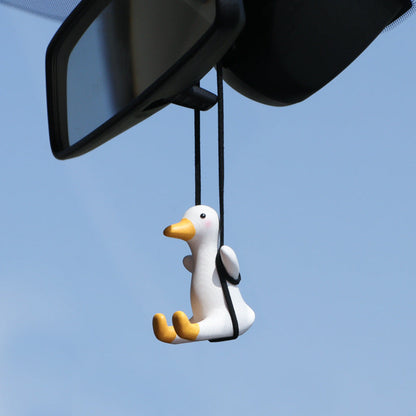 Car Swinging Duck