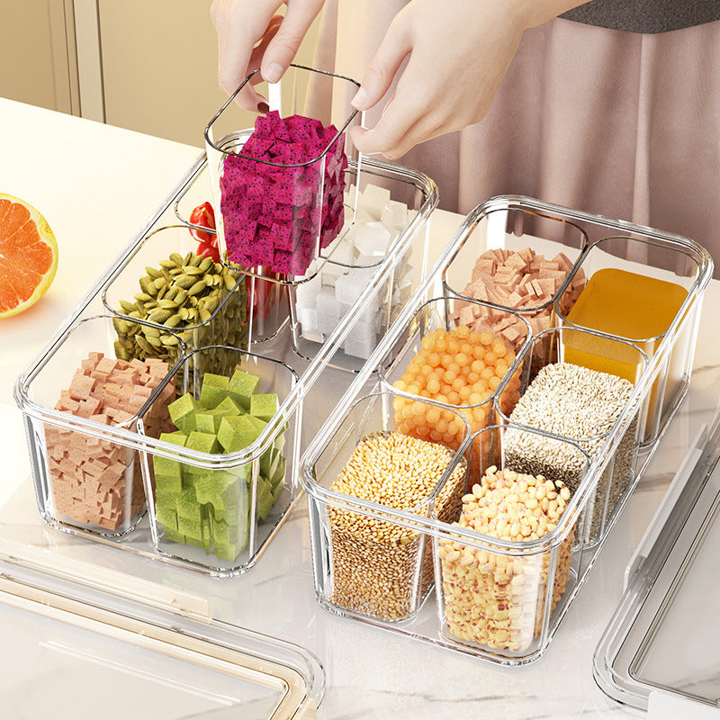 Multi compartment storage box