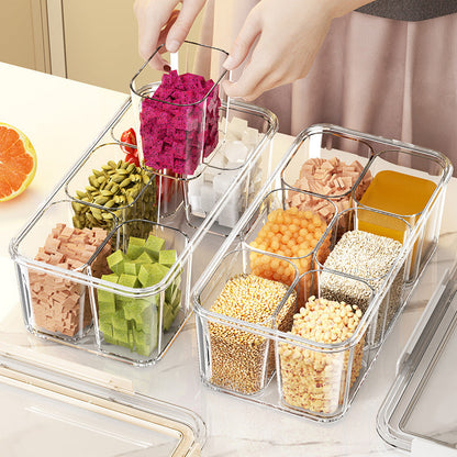 Multi compartment storage box