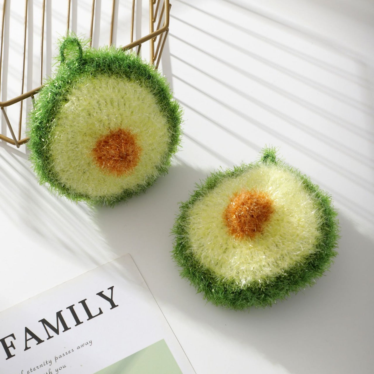 Fruit Shape Sponges Scrubber