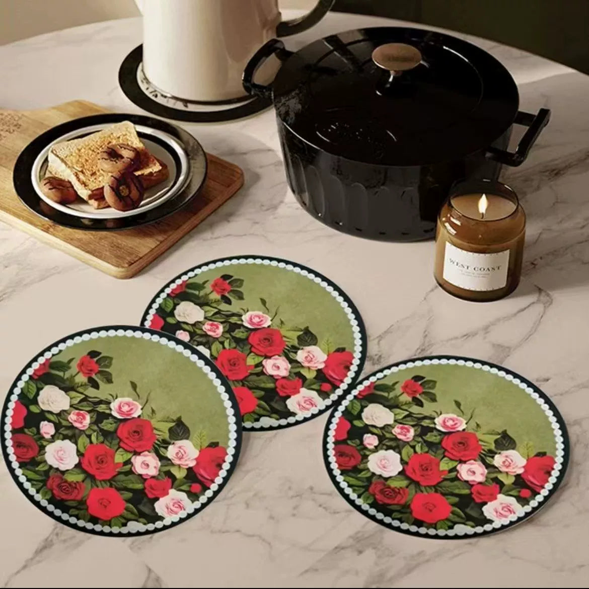 Floral Table Mat