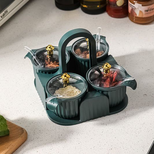 Multiple Container Set with spoon