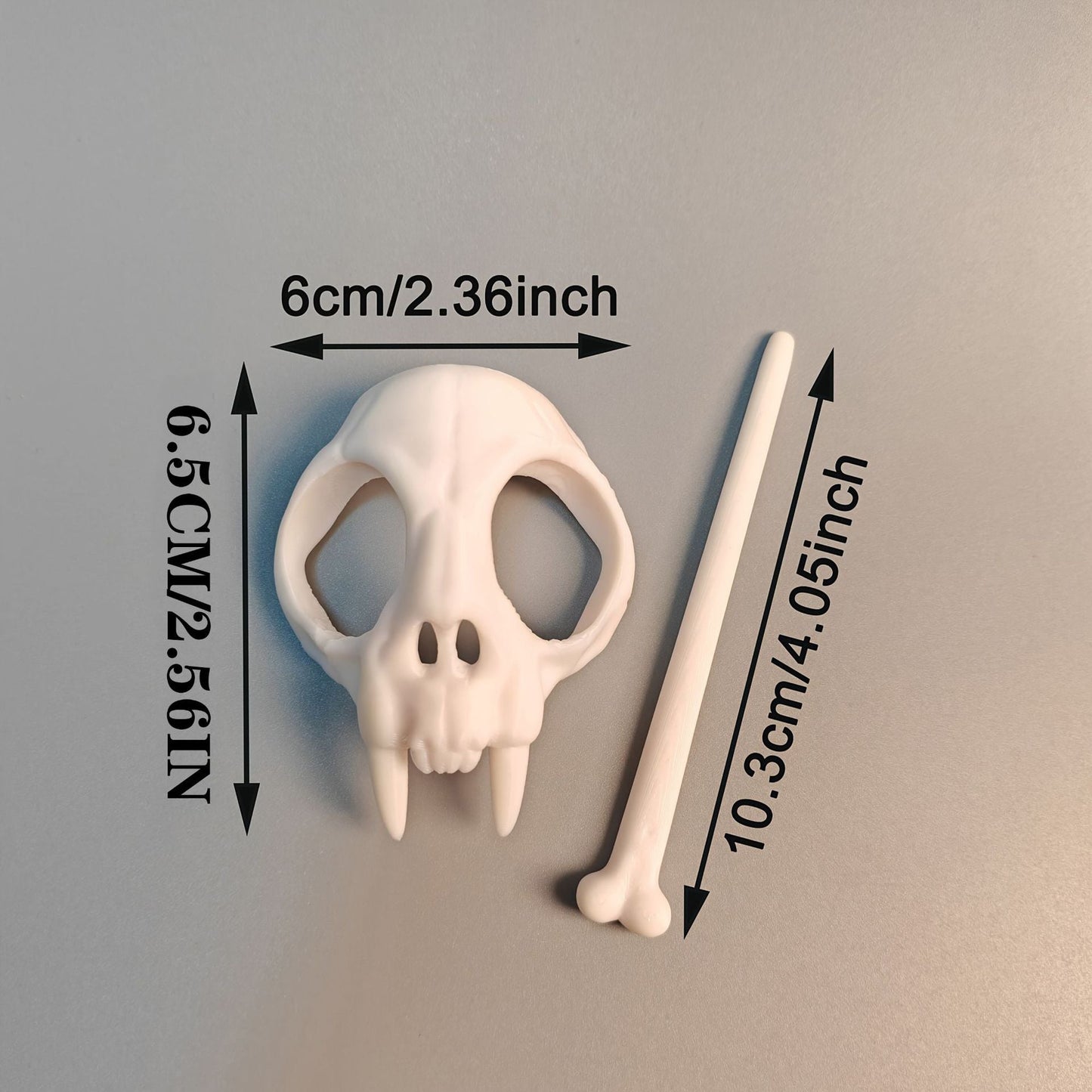 Skull Hair Stick