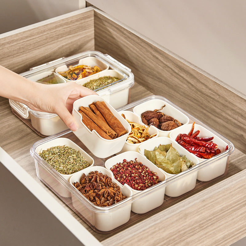 Multi-Compartment Snacks Tray