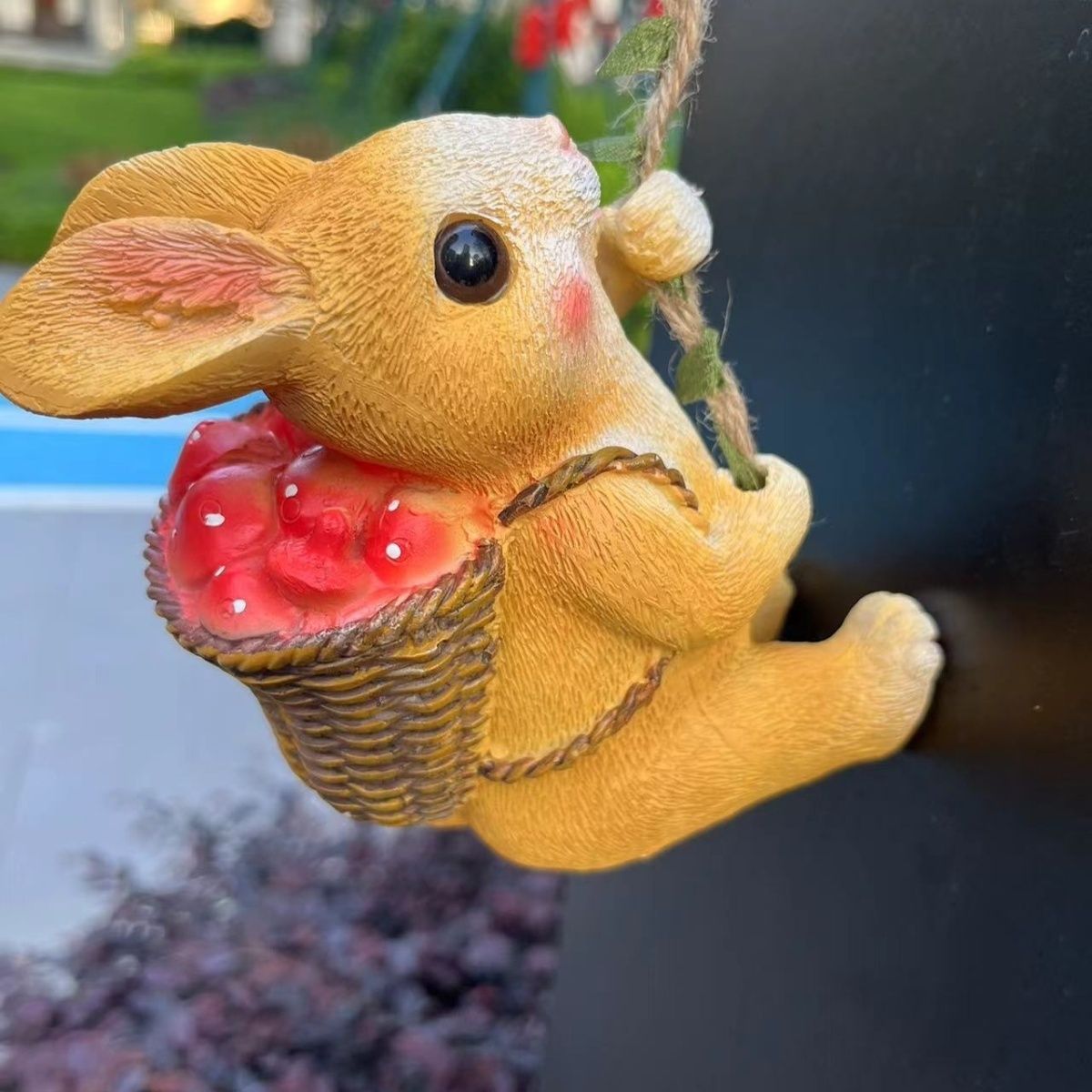 Climbing Rabbit Ornament