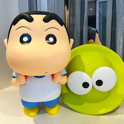 Shin-chan Frog Hat Figurine