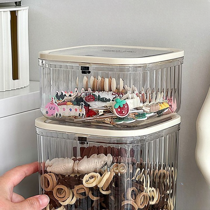 Hair accessories storage box