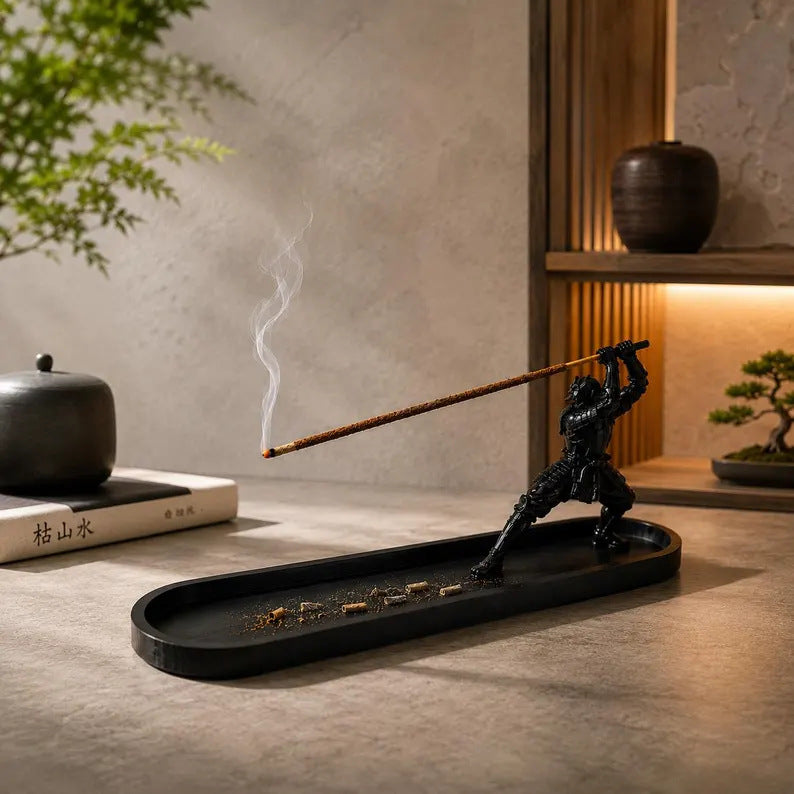Samurai Incense Holder