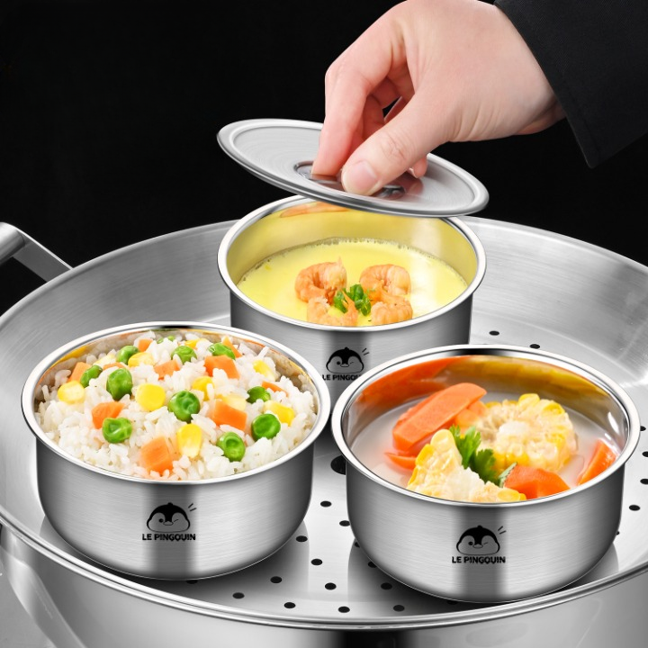 Penguin Steel Bowls