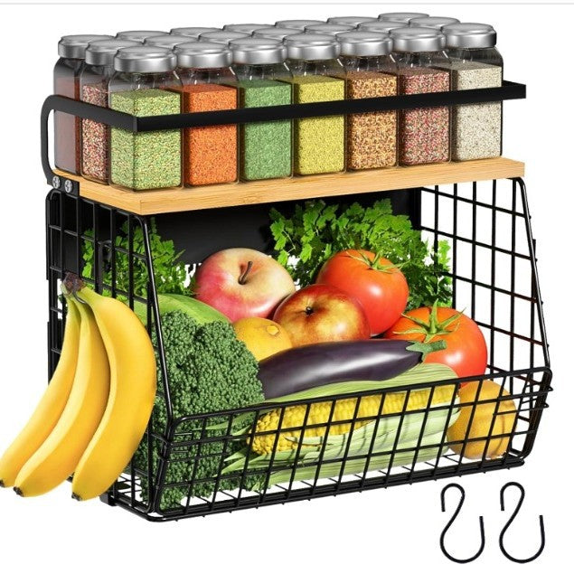 Fridge Magnetic Storage Basket
