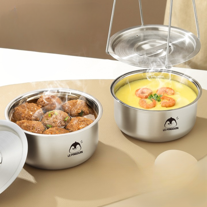 Penguin Steel Bowls