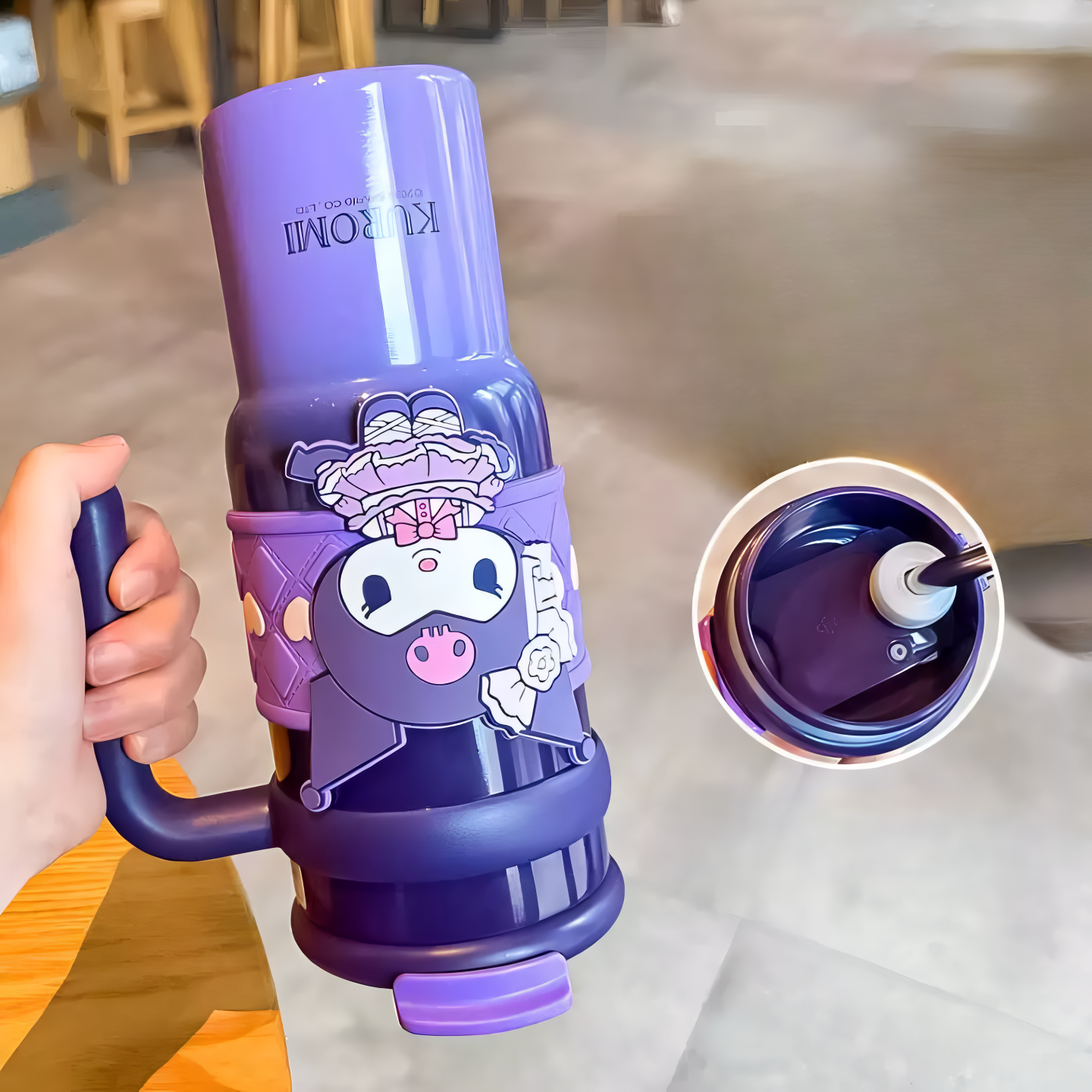 Kuromi Thermos Tumbler