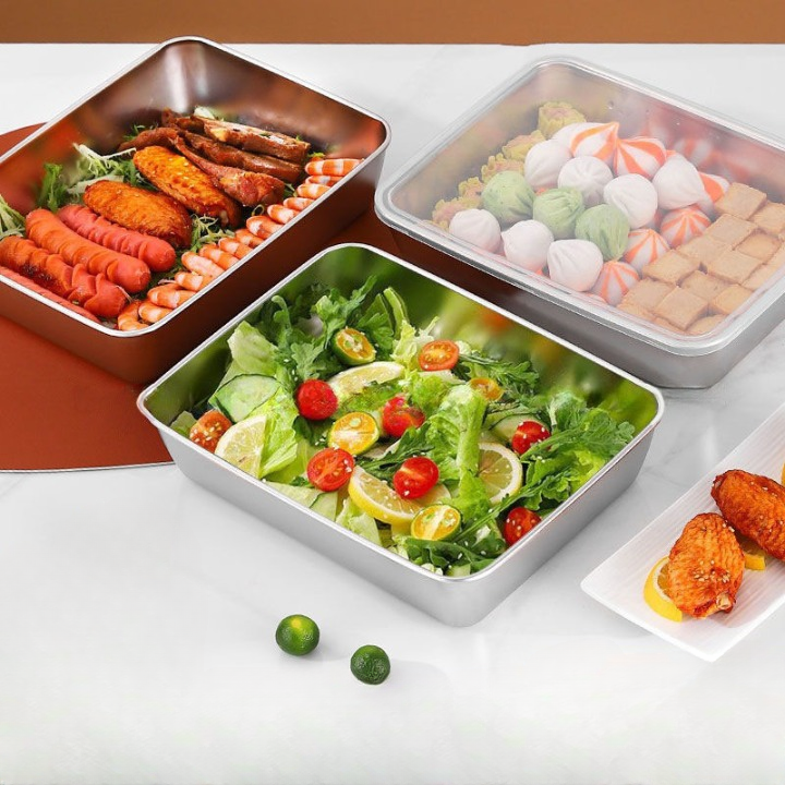 Stainless Steel Food Tray