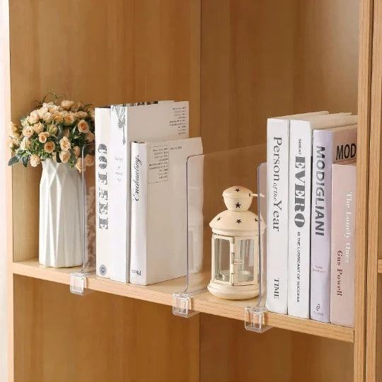 Clear Acrylic Shelf Divider