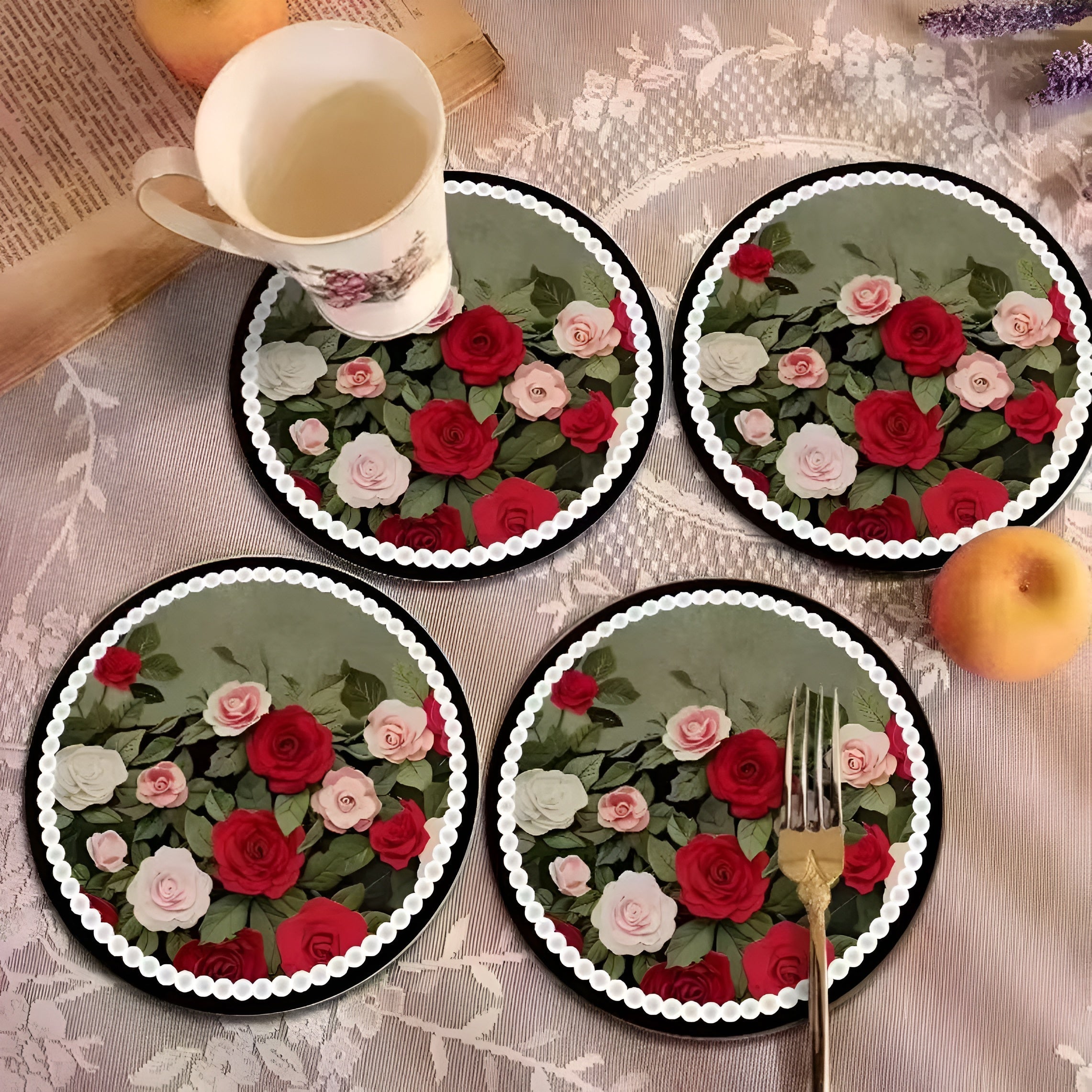 Floral Table Mat