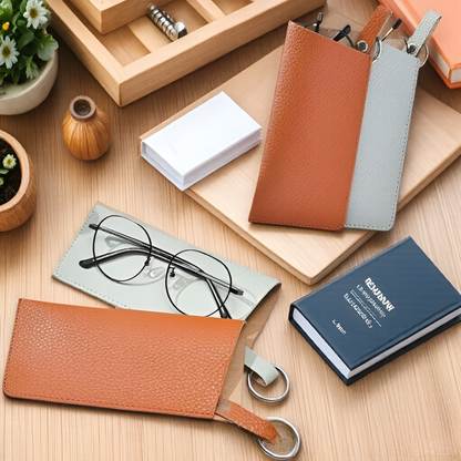 Leather Eyeglasses Case