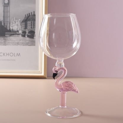 Flamingo Drink Glass