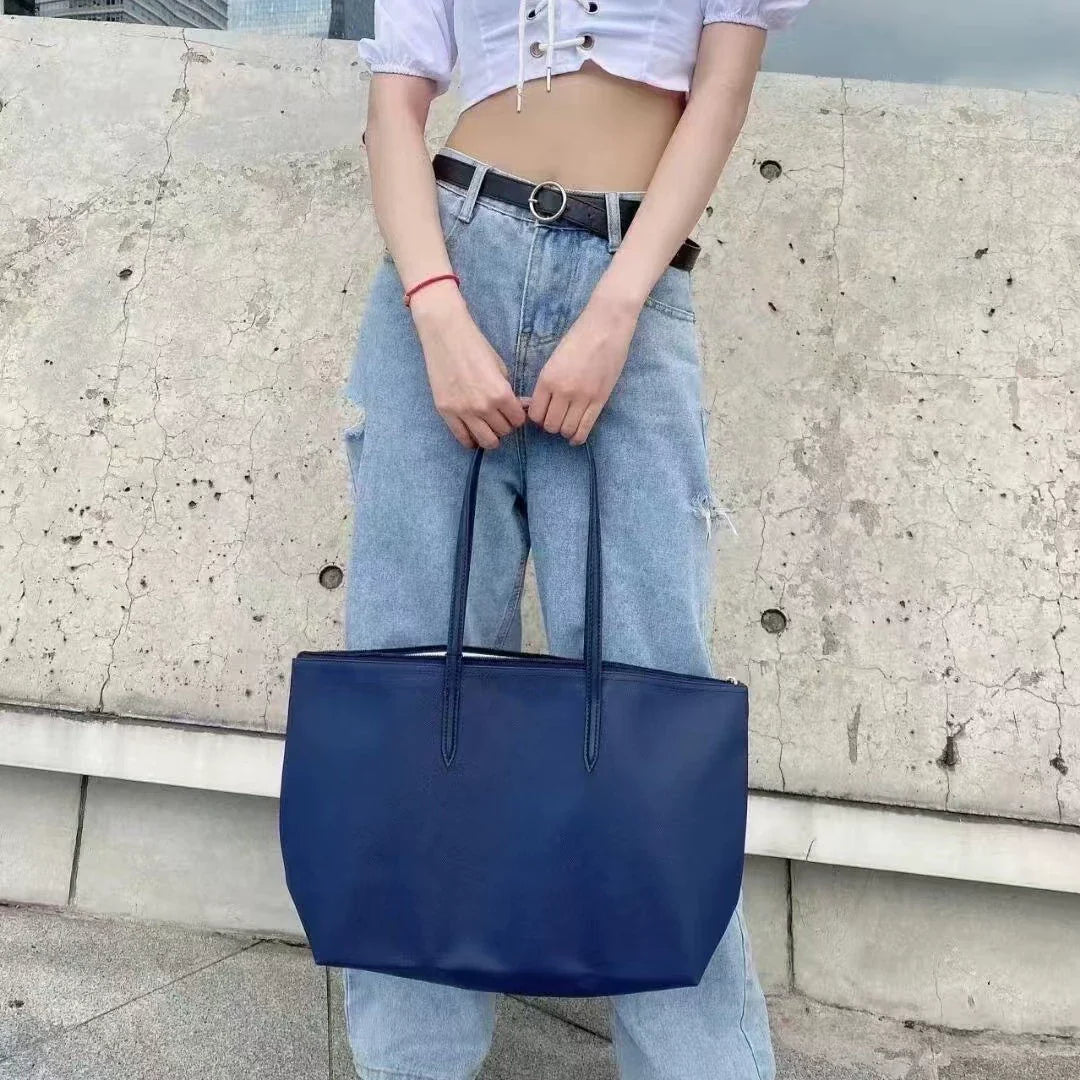 Classic Tote Bag With Pouch