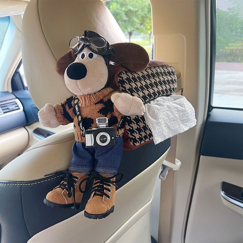 Dog Tissue Box for Car
