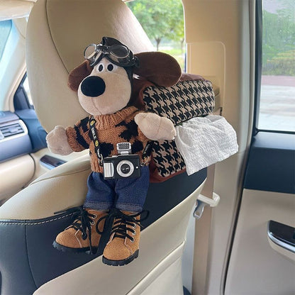 Dog Tissue Box for Car
