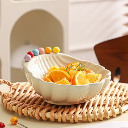Shell Shape Fruit Bowl