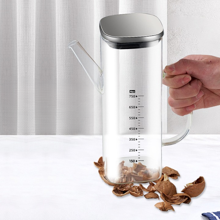 Premium Glass Oil Bottle (750 ML)