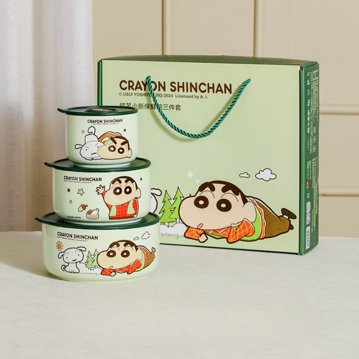 Shinchan Lunch Container Set
