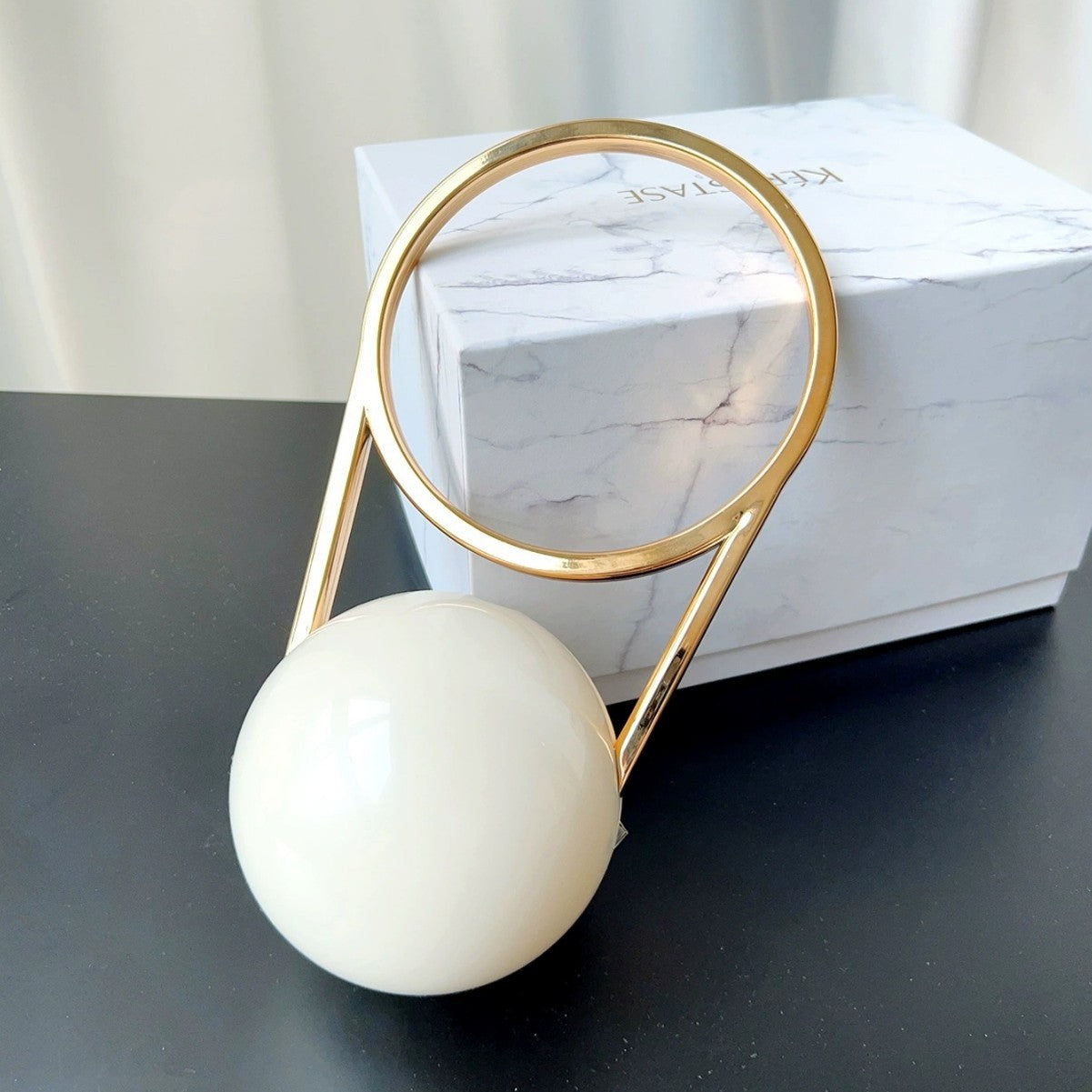 Ball Handle Mini Luxury Handbag